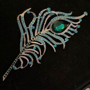 Feather Brooch